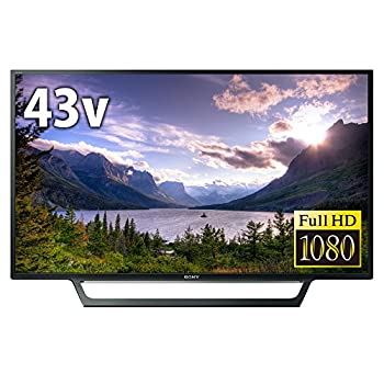 【中古-非常に良い】ソニー 43V型 液晶 テレビ ブラビア フルハイビジョン 外付けHDD裏番組録画対応 KJ-43W730E