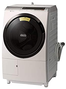 【中古-非常に良い】日立 ドラム式洗濯乾燥機 ビッグドラム 洗濯11kg 左開き 本体日本製 液体洗剤・柔軟剤自動投入 BD-SX110CL N ロゼシャンパン