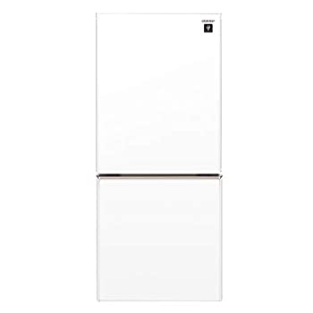 【中古-人並み外れたに好いたらしい】小ざかしい SHARP 電気冷蔵庫 (幅48.0珊) 137L プラズマクラスター 両開き 2部屋の入り口 (つけかえどっちも部屋の入り口・瑠璃部屋の入り口) せつ然たる白いこと SJ-GD14E-W キッチン家電-冷蔵庫・冷凍庫