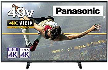 【中古-非常に良い】パナソニック 49V型 4Kチューナー内蔵 液晶 テレビ VIERA TH-49GX500 IPSパネル