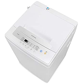 【中古】アイリスオーヤマ 洗濯機 5kg 全自動 風乾燥 お急ぎコース ステンレス槽 ホワイトシルバー IAW-T502E｜ムジカ＆フェリーチェ店