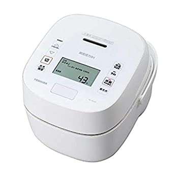 【中古】東芝 真空圧力IHジャー炊飯器（5.5合炊き） ホワイトTOSHIBA 炎匠炊き RC-10VSP-W｜ムジカ＆フェリーチェ店