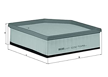 【中古】【輸入品・未使用】MAHLE オリジナル LX 1607/1 エアフィルター