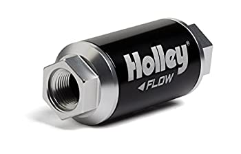 【中古】【輸入品・未使用】Holley 162-550 ブラックビレット仕上げ 燃料フィルター