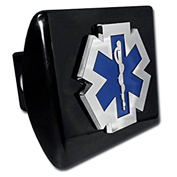 【中古】【輸入品・未使用】EMSすべてメタルブラックHitchカバー