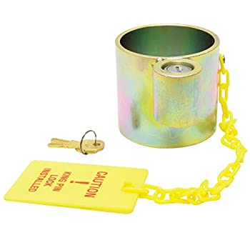 【中古】【輸入品・未使用】RoadPro RPKPSL3 Standard Duty King Pin Lock with 2 Keys Multi-Coloured