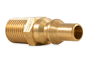 【中古】【輸入品・未使用】Camco Propane クイックコネクト継手 - 低圧プロパンシステム用 簡単取り付け 1/4インチ NPT x フルフローオスプラグ (59903)