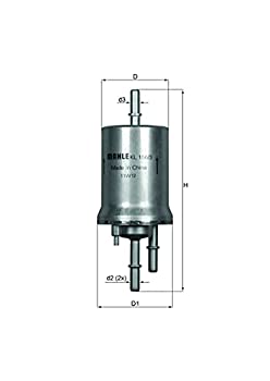 【中古】【輸入品・未使用】MAHLE オリジナル KL 156/3 燃料フィルター