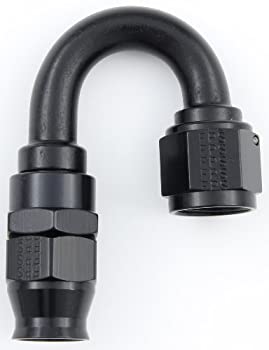【中古】【輸入品・未使用】Fragola FRG681808-BL ブラック サイズ (-8) 180° PTFEホース継手