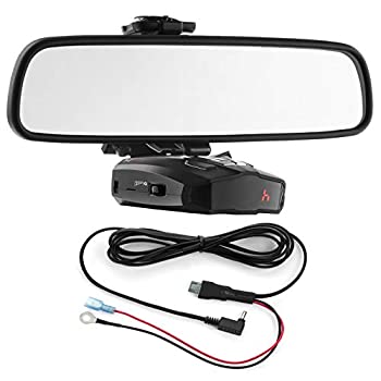 【中古】【輸入品・未使用】パフォーマンスパッケージ Mirror Mount レーダー探知機 ミラー取り付け用 ブラケット + Direct Wire 電源コード- Cobra XRS/iRadarに対応 (並行