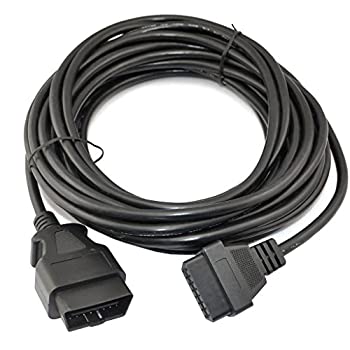 【中古】【輸入品・未使用】iKKEGOL 33フィート/10 M OBD2 OBDII 16ピン カーオス-メス延長ケーブル 診断エクステンダー