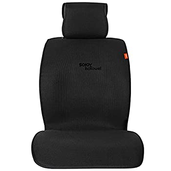 【中古】【輸入品・未使用】Sojoy IsoTowel カーシートカバー。 マイクロファイバーシートプロテクター、速乾性、滑り止めテクノロジー。 あらゆるワークアウト、全天候対応