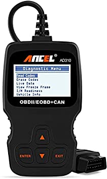 【中古】【輸入品・未使用】AD310 OBDIIスキャンツール カー エンジン故障診断 コードリーダー CAN 診断機 (黒)|ムジカ&フェリーチェ店