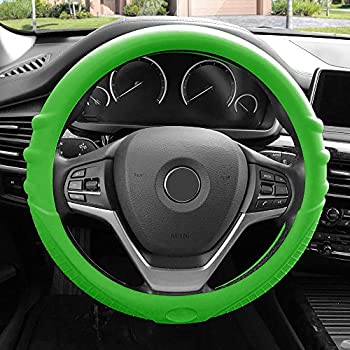 【中古】【輸入品・未使用】FH Group FH3003GREEN グリーンハンドルカバー (シリコンW グリップ&パターンマッサージグリップ グリーンカラー ほとんどの車 トラック SUV バ|ムジカ&フェリーチェ店