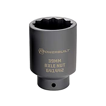 【中古】【輸入品・未使用】Powerbuilt車軸ナットソケット 39mm 641442