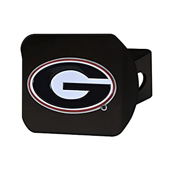 【中古】【輸入品・未使用】Fanmats 22686カラーHitch (ブラックジョージア大学、1パック