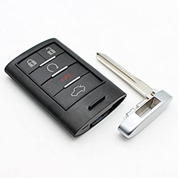 【中古】【輸入品・未使用】5ボタンスマートリモートキーケースエントリFobキャデラックDTS CTS STS XTS 2005?2006?2007?2008?2009?2010?2011車オリジナルキー