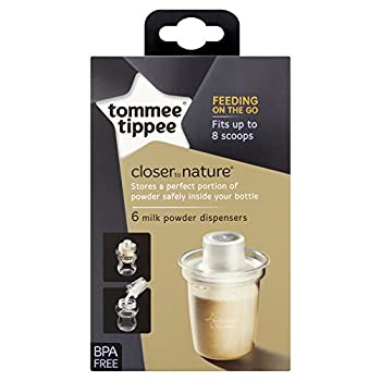 【中古】【インポート品・未当て嵌める】Tommee Tippee Closer To Nature Milk Powder Dispensers x6