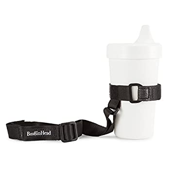 【中古】【インポート品・未当て嵌める】BooginHead (ブーギンヘッド) SippiGrip すべらない瓶保持者 シッピィ 手持ち部分 Black Solid ブラックソリッド