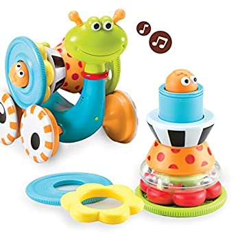 【中古】【輸入品・未使用】ユーキッド はいはいを促進 とことこかたつむり ミュージックおもちゃ 知育玩具