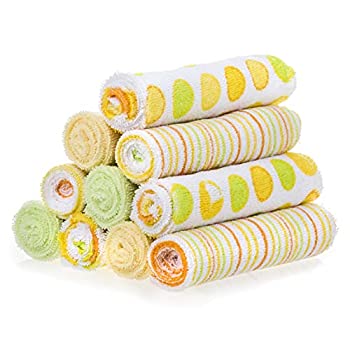 【中古】【インポート品・未当て嵌める】10 gant de toilette bebe -jaune [並行輸入品]