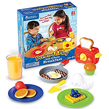 【中古】【インポート品・未当て嵌める】[ラーニング 資源]Learning Resources Pretend \u0026 Play Rise and Shine Breakfast LER9068 [並行輸入品]