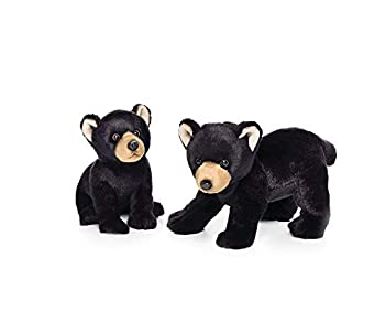 【中古】【インポート品・未当て嵌める】Nat and Jules Black Bear Plush Toy%ｶﾝﾏ% Small by Nat and Jules