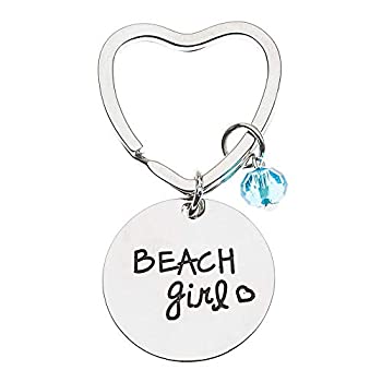 【中古】【輸入品・未使用】infinityコレクションビーチガールキーチェーン、Life Is Better At The Beachキーチェーン、ビーチジュエリー、ギフトビーチガールズ｜ムジカ＆フェリーチェ店