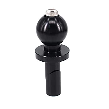 【中古】【輸入品・未使用】13-15mm ヨークステムマウントベース 1インチのボール付き オートバイ用