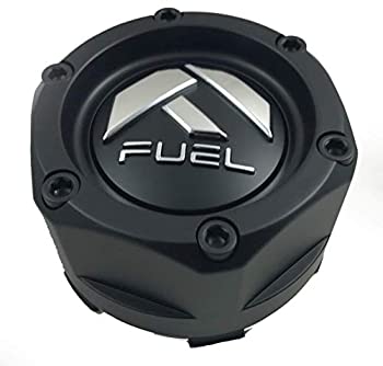 【中古】【輸入品・未使用】Fuel Wheels マットブラック ホイールセンターキャップ 数量1# 1003-48MB｜ムジカ＆フェリーチェ店