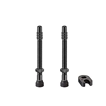【中古】【輸入品・未使用】Token Products 合金 55mm チューブレス バルブステム 合金バルブキャップ付き