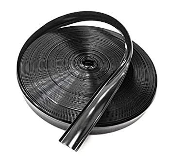 【中古】【輸入品・未使用】QPN ブラックビニール 7/8インチ インサート モールディング トリム スクリューカバー RV キャンパー トラベル トレーラー (100フィート、ブラッ
