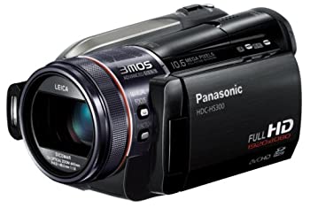【中古-非常に良い】 パナソニック デジタルハイビジョンビデオカメラ ブラック HDC-HS300-K
