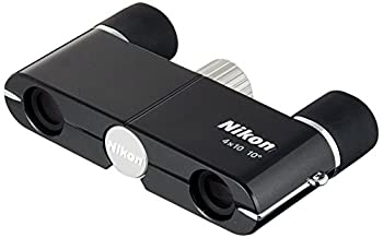 【中古-非常に良い】 Nikon ニコン 双眼鏡 遊 4X10D CF ダハプリズム式 4倍10口径 エボニーブラック 4X10DCF (日本製)