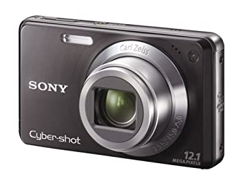 【中古】 ソニー SONY デジタル写真機 Cybershot W270 (1210万絵素 光学x5 デジタルx8 黒いこと) DSC-W270 B