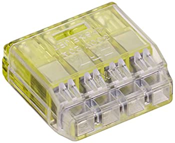 【中古-非常に良い】 ニチフ 差込形コネクタ クイックロック 50個入 QLX4-YCL 極数 4