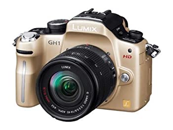 【中古】 パナソニック デジタル一眼写真機 GH1 水晶体一揃いの道具 コンフォートゴールド DMC-GH1A-N