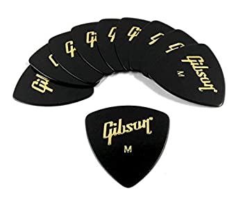 【中古-非常に良い】 GIBSON GG-73M ウェッジ MEDIUM ピック 10枚セット