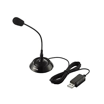 【中古-非常に良い】 ELECOM エレコム USBスタンドマイク ブラック (PS3対応) HS-MC02UBK