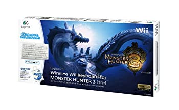 【未使用】【中古】 ロジクール ワイヤレスWiiキーボード for モンスターハンター3 トライ モンスターハンター オリジナルデザイン エコバッグ 同梱｜ムジカ＆フェリーチェ店