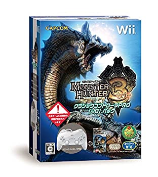 【未使用】【中古】 モンスターハンター3 トライ クラシックコントローラPRO【シロ】パック - Wii|ムジカ&フェリーチェ店