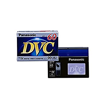 【未当て嵌める】【中古】 パナソニック ミニDVテープ60分2巻容器に並べる AY-DVM60V2
