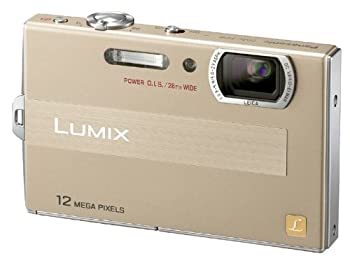 【中古-人並み外れたに似つかわしい】 パナソニック デジタル写真機 LUMIX (ルミックス) FP8 ゴールド DMC-FP8-N