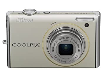 【中古】 Nikon ニコン デジタル写真機 COOLPIX (クールピクス) S640 内燃機関しろがね色 S640SL