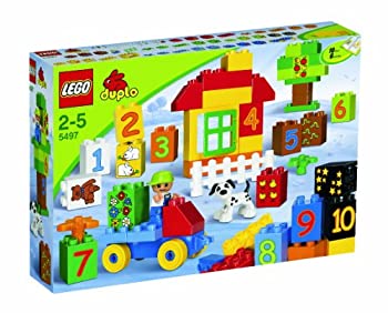 【中古-人並み外れたに似つかわしい】 レゴ (LEGO) デュプロ かずあそび仕掛ける 5497