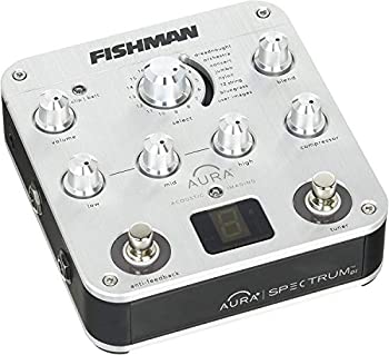 【中古-非常に良い】 FISHMAN フィッシュマン アウラ・スペクトラムDI アコースティックDIプリアンプ 128サウンドイメージ登録済