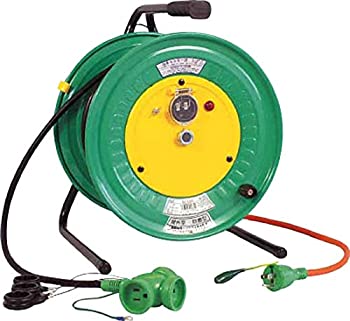【未使用】【中古】 日動 電工ドラム 防雨防塵型びっくリール100V アース付 30m RBWE30S