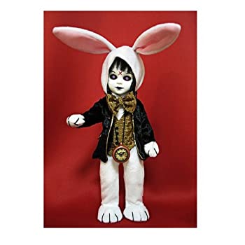 【未当て嵌める】【中古】 Living Dead Dolls - Alice In Wonderland : Eggzorcist as The White Rabbit
