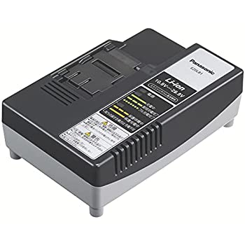 【中古】 パナソニック 申し受ける器 EZ0L81 横すべり式リチウムイオン用 10.8V・14.4V・18V・21.6V・28.8V相応う 手っとり早い申し受ける器