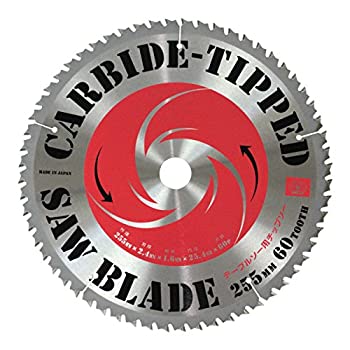 【未当て嵌める】【中古】 SK11 テーブルソー用チップソー 255mm×60P